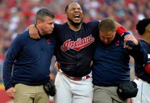 Indios pierden a Encarnación por aparatosa lesión de tobillo