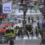 Varios heridos al arrollar un camión a peatones en Estocolmo