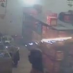 Impactante video de explosión en una tienda de China