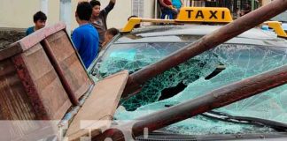 Nicaragua, Granada, accidente, daños materiales