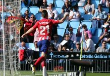 Gameiro se estrena y el Atlético adelanta al Madrid