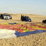 Egipto: Se estrella en Luxor un globo aerostático con turistas, hay un muerto
