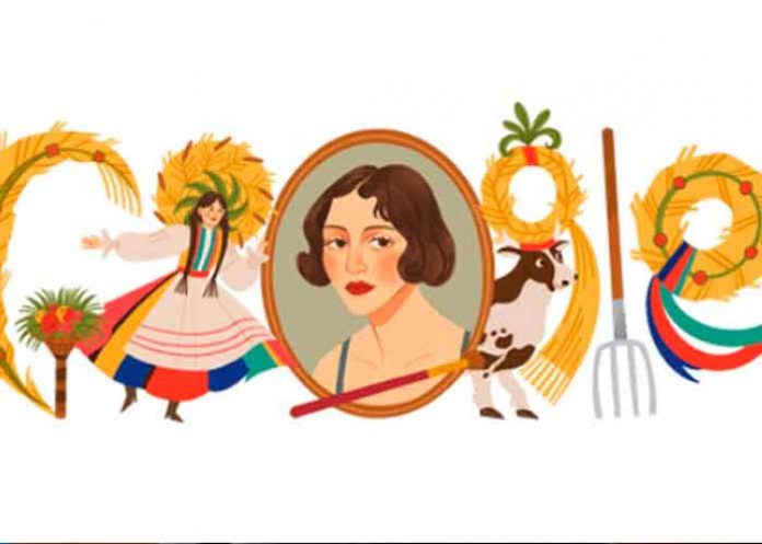 tendencia, google, homenaje, pintora, zofia stryjenska, doodle,