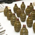 Roban granadas en depósito militar de Portugal