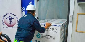 Guatemala, primer lote, vacunas Sputnik V, covi-19,