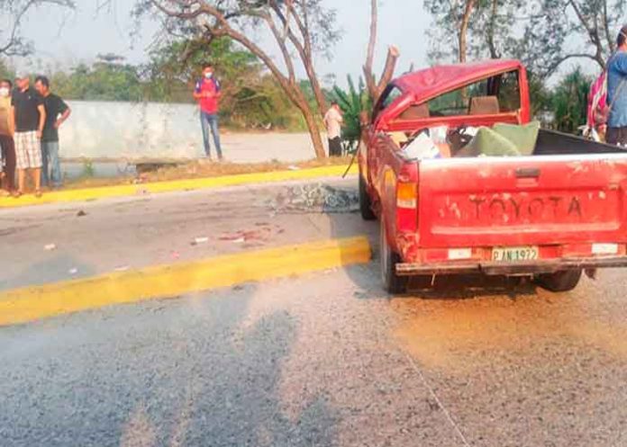 Honduras honduras, puerto cortes, accidente vial, fallecida, heridos,