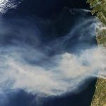 Fotografían trágico incendio de Portugal desde el espacio
