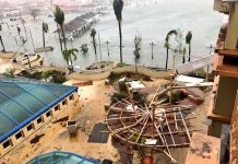 Los edificios más sólidos de San Martín han sido destruidos por Irma