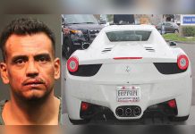 Arrestan a hombre por robo de ferrari tras pedir dinero para la gasolina