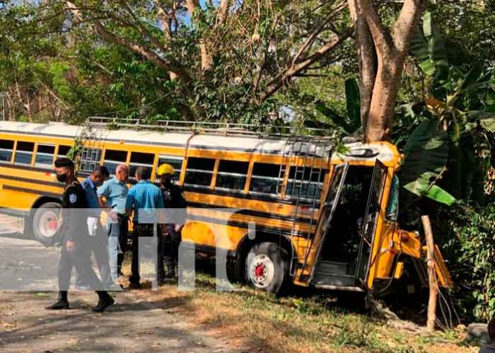nicaragua, jalapa, choque de bus, lesionados,
