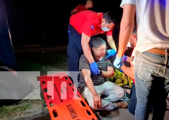 Nicaragua, Managua, accidente de tránsito, lesionados,