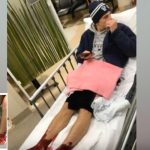 Piojos de mar devoran piernas de jovencito (VIDEO)