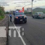 Juigalpa: Dos lesionados al perder control de la moto en que viajaban