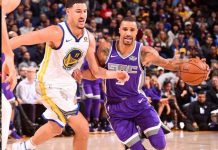 Kings ganan 110-106 a unos Warriors sin Curry ni Durant