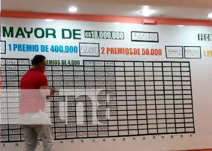 Nicaragua, managua, lotería nacional , billete ganador,