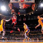 Wizards vencen a Lakers y logran título divisional