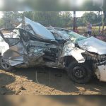 Conductor resulta ileso de impactante accidente en León