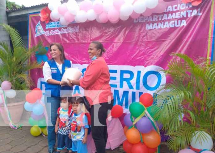 MADRES2 Managua, MIFAM, madres, paquetes alimenticios,