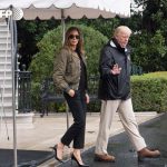 Tacones de Melania para visitar Texas causan revuelo