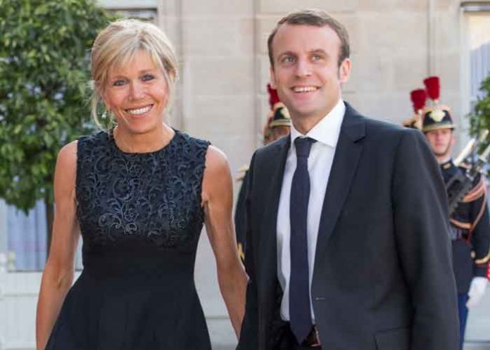 francia, presidente, primera dama, vacunacion, covid,