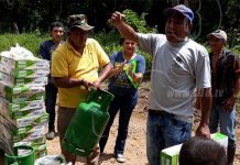 Gobierno lleva ayuda a familias afectadas por lluvias en Cusmapa