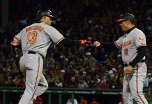 Machado jonronea, Orioles ganan al cerrar serie en Boston