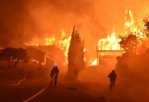 Incendios de California queman varias mansiones de Los Ángeles
