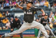 Tras juego sin hit, Vólquez vuelve a lucir con Marlins