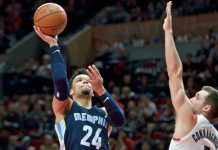 Grizzlies contienen a Trail Blazers con Evans y Conley
