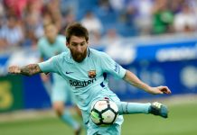 Messi, con doblete, alimenta al Barcelona