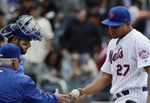 Familia desperdicia ventaja y Gigantes vencen a Mets