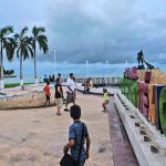 Tormenta Franklin cruza Yucatán con intensos aguaceros