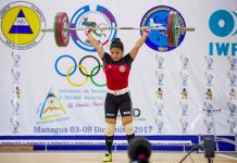 Nicaragua se lleva cinco oros en levantamiento de pesas femenino