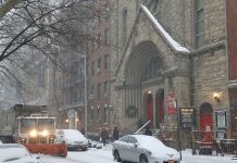Fuerte nevada comienza a castigar Nueva York y sus alrededores