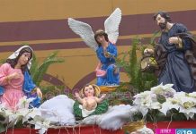 Treinta nacimientos son instalados en la Avenida de Bolívar a Chávez
