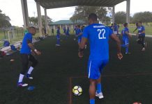 Nicaragua entrenó por primera vez en Tampa, Florida
