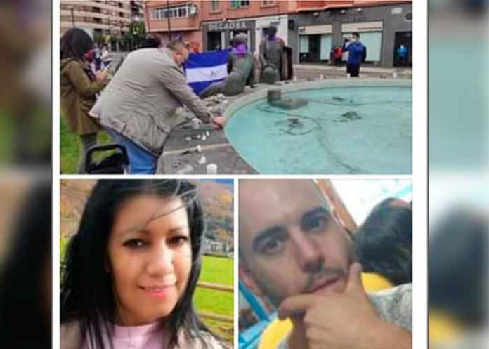 Nicaragua espana, zaragoza, muerte, femicidio, pareja, nicaraguense, duelo, autoridades,