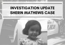 Padre de Sherin Mathews admite que niña se ahogó mientras tomaba leche