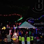 Inauguran luces navideñas en parques de Nandaime