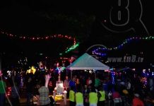 Inauguran luces navideñas en parques de Nandaime