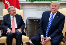 Trump lamenta que enorme potencial de la ONU se haya desaprovechado