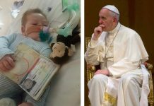 Papa reza por los padres de Charlie Gard