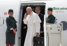 Papa Francisco llega a Portugal