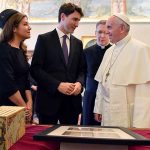 El papa recibe a Trudeau y hablan sobre resultados del G7