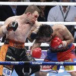 Pacquiao pierde ante Horn el título de peso welter de la OMB