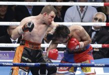 Pacquiao pierde ante Horn el título de peso welter de la OMB
