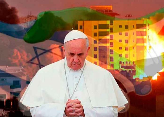 Papa palestina, israel, papa francisco, llamado, paz, redes sociales,