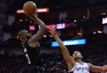 Paul guía a Rockets, que vencen 124-109 a los Spurs