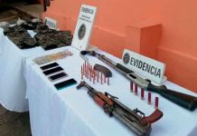 Capturan a pandillero con armamento e indumentaria militar en Honduras honduras, captura, pandillero, armamento militar, droga,
