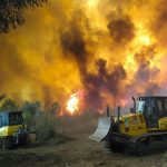 Controlan gran incendio que arrasaba el centro de Portugal
